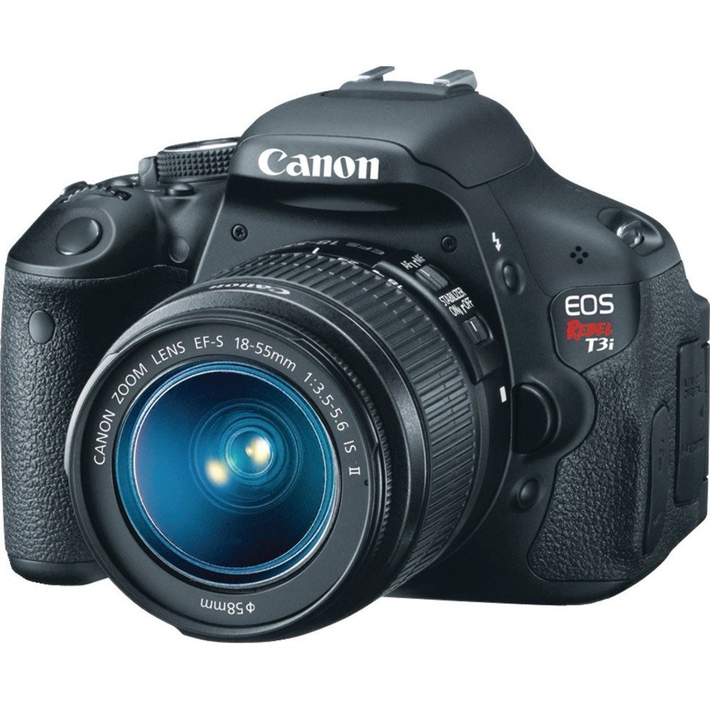 Canon EOS T3i DSLR Camera with 18-55mm Lens - Black